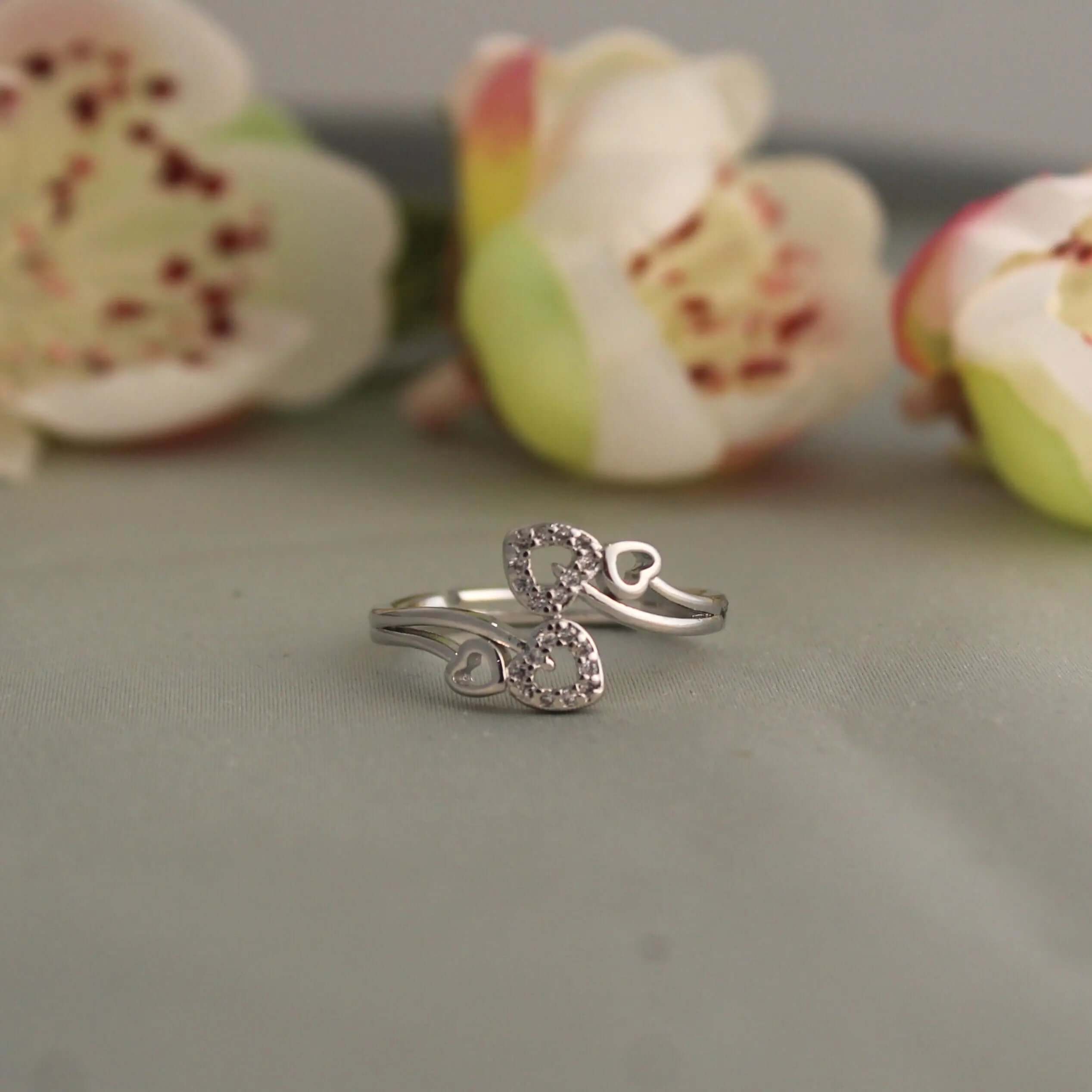 Love Linked Silver Ring - Own It Pure