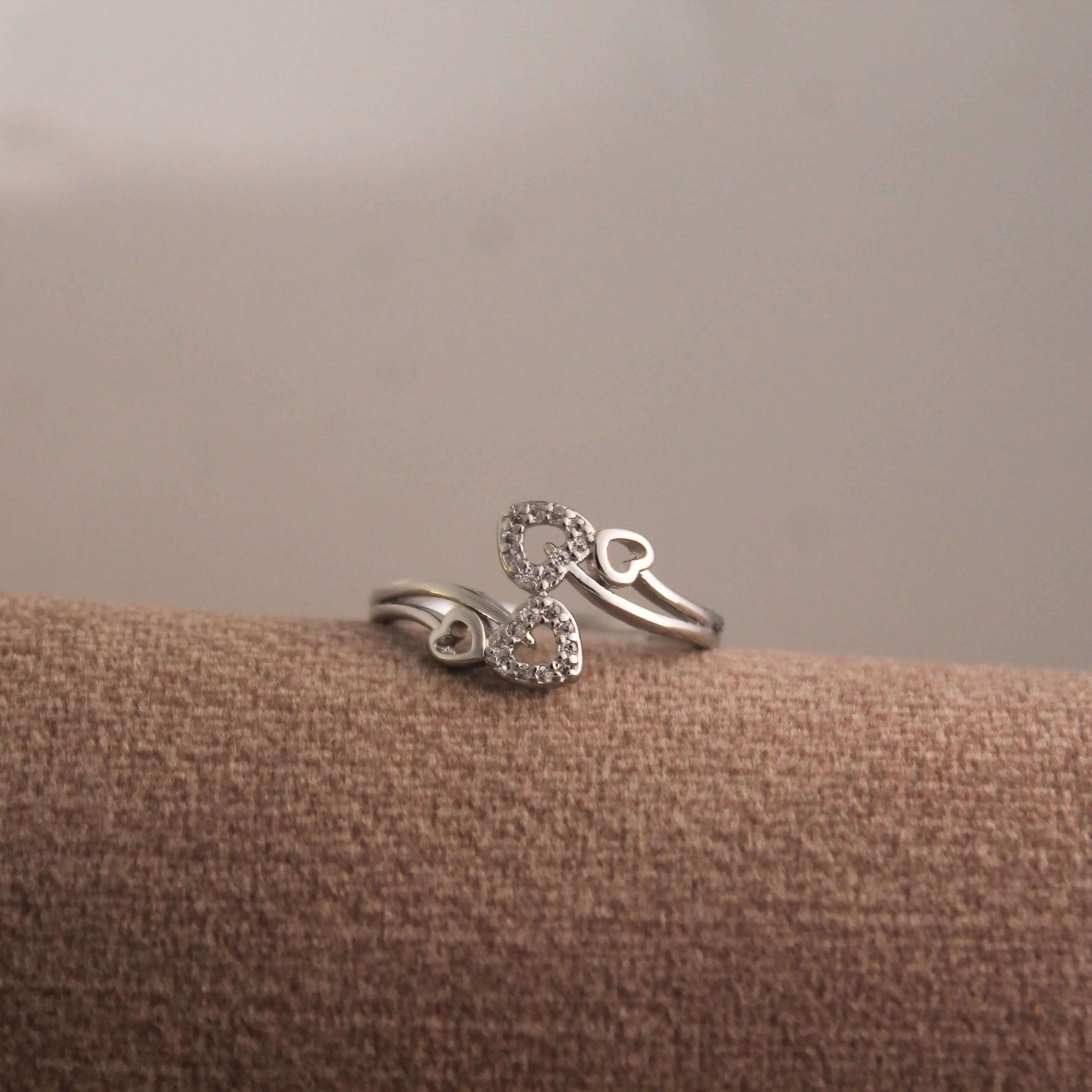 Love Linked Silver Ring - Own It Pure