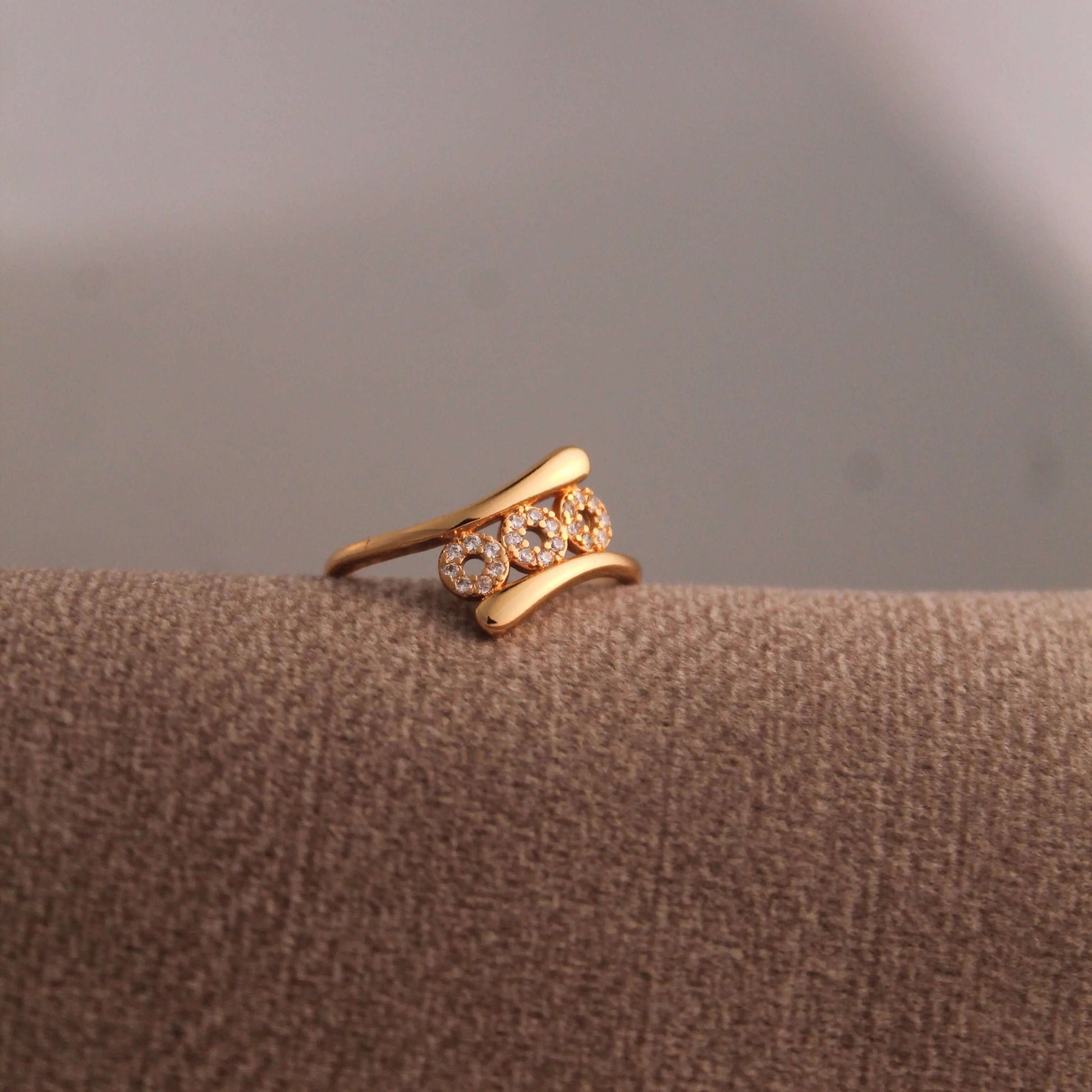 Triple Band Gold Ring - Own It Pure