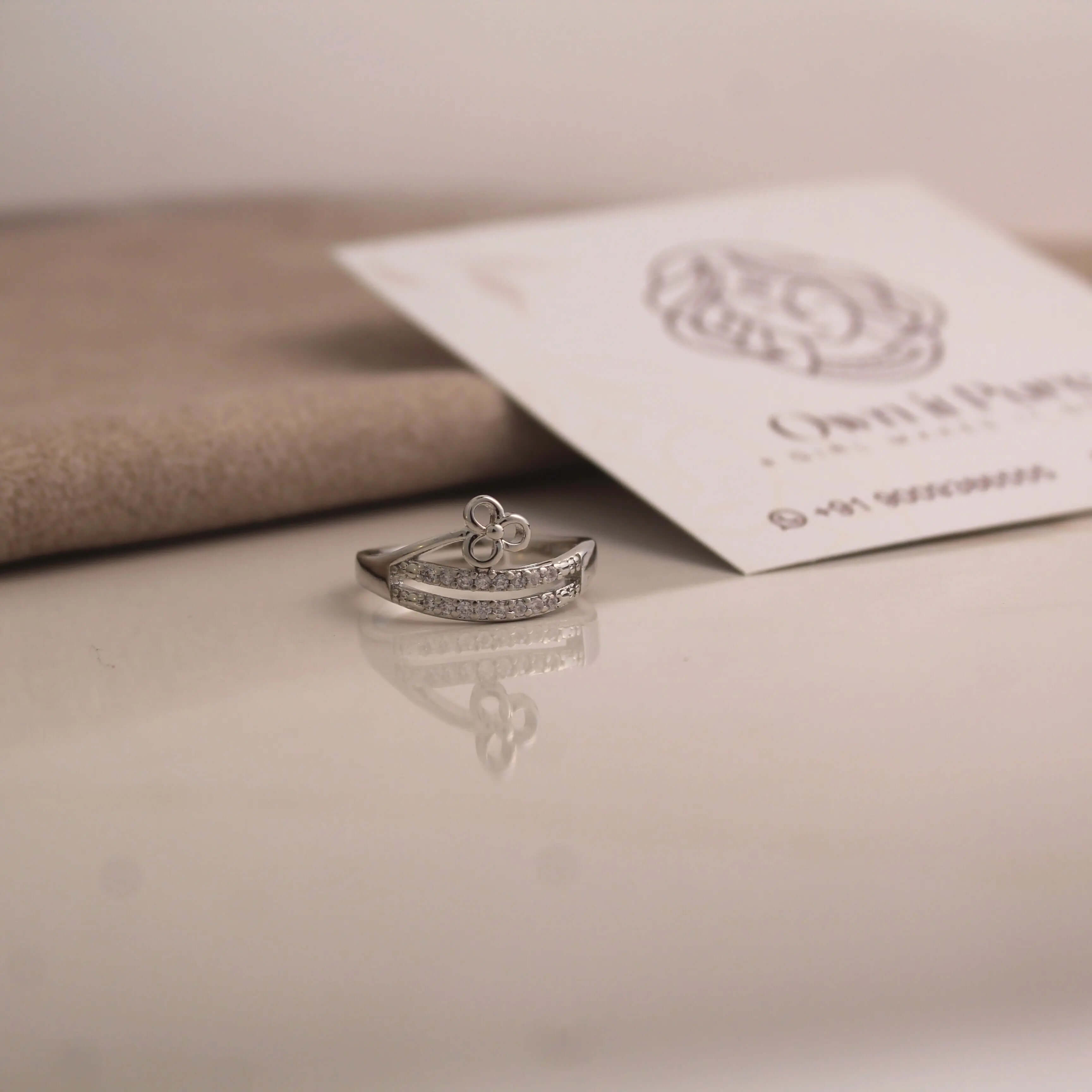 Silver Flower Ring - Own It Pure