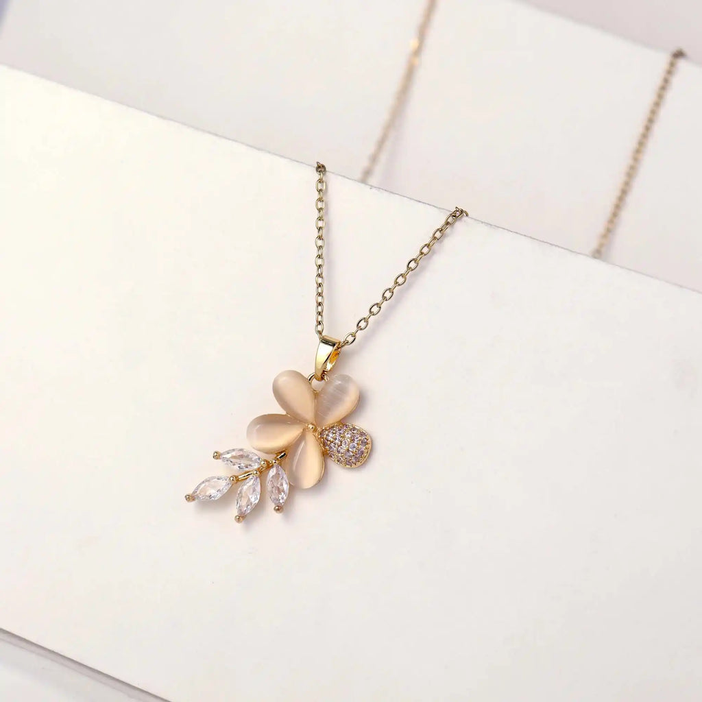 Delicate Floral Pendant