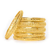 Kanisha Gold Bangles