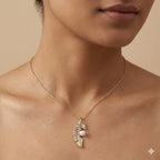 Pearl Leaf Pendant