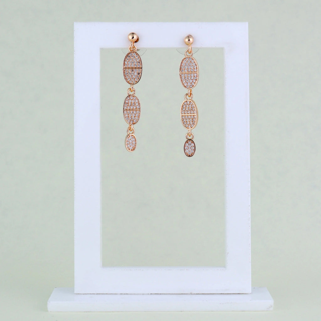 Oval Drop Earrings - Own It Pure