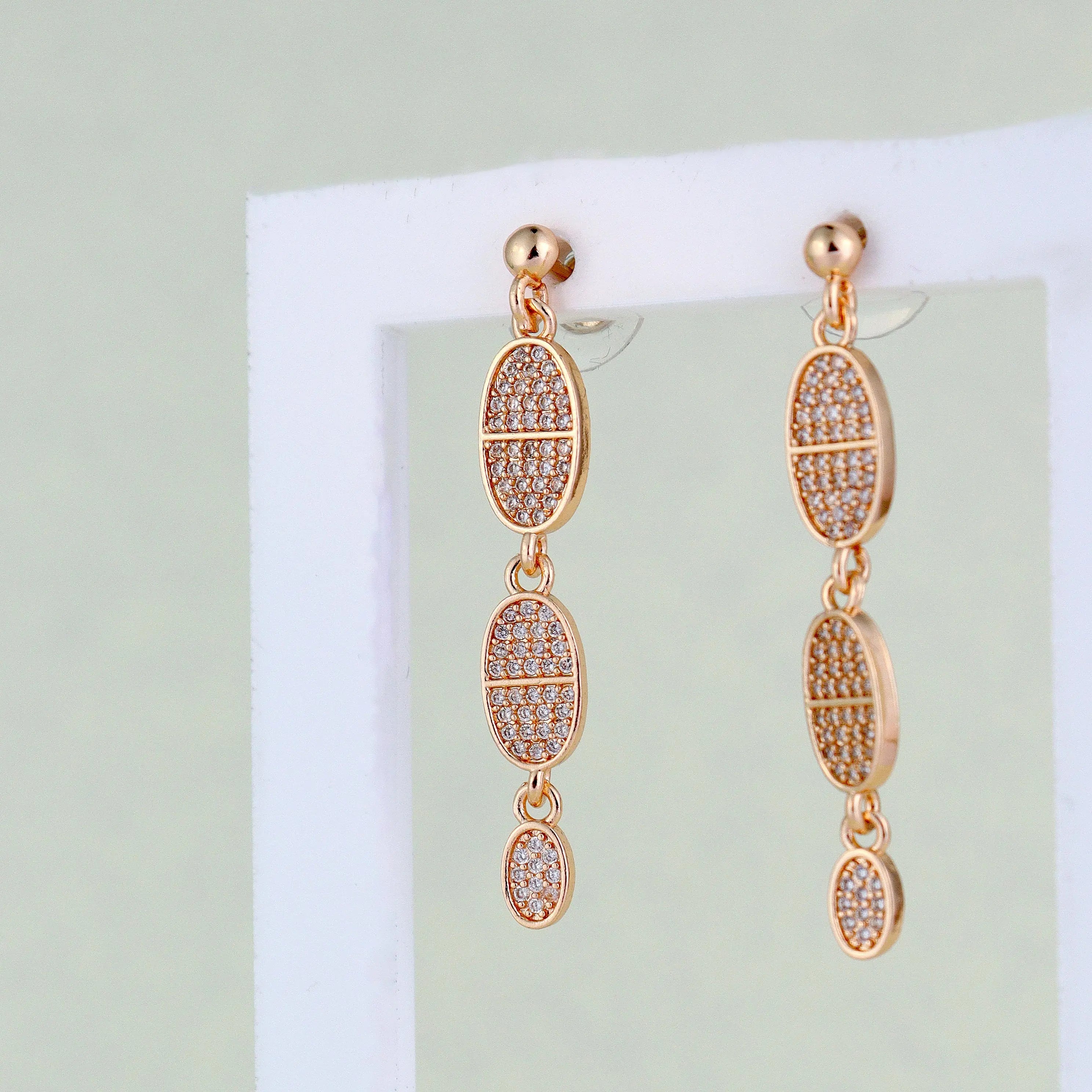 Oval Drop Earrings - Own It Pure