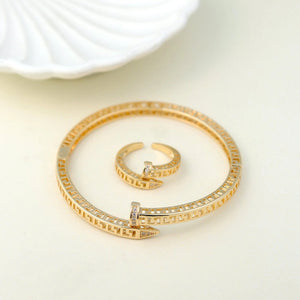 Spiral Gold Set