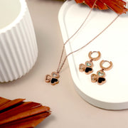 Rose Clover Charm Set
