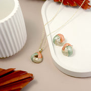 Swirling gold jewelry - Swirling Gold Set