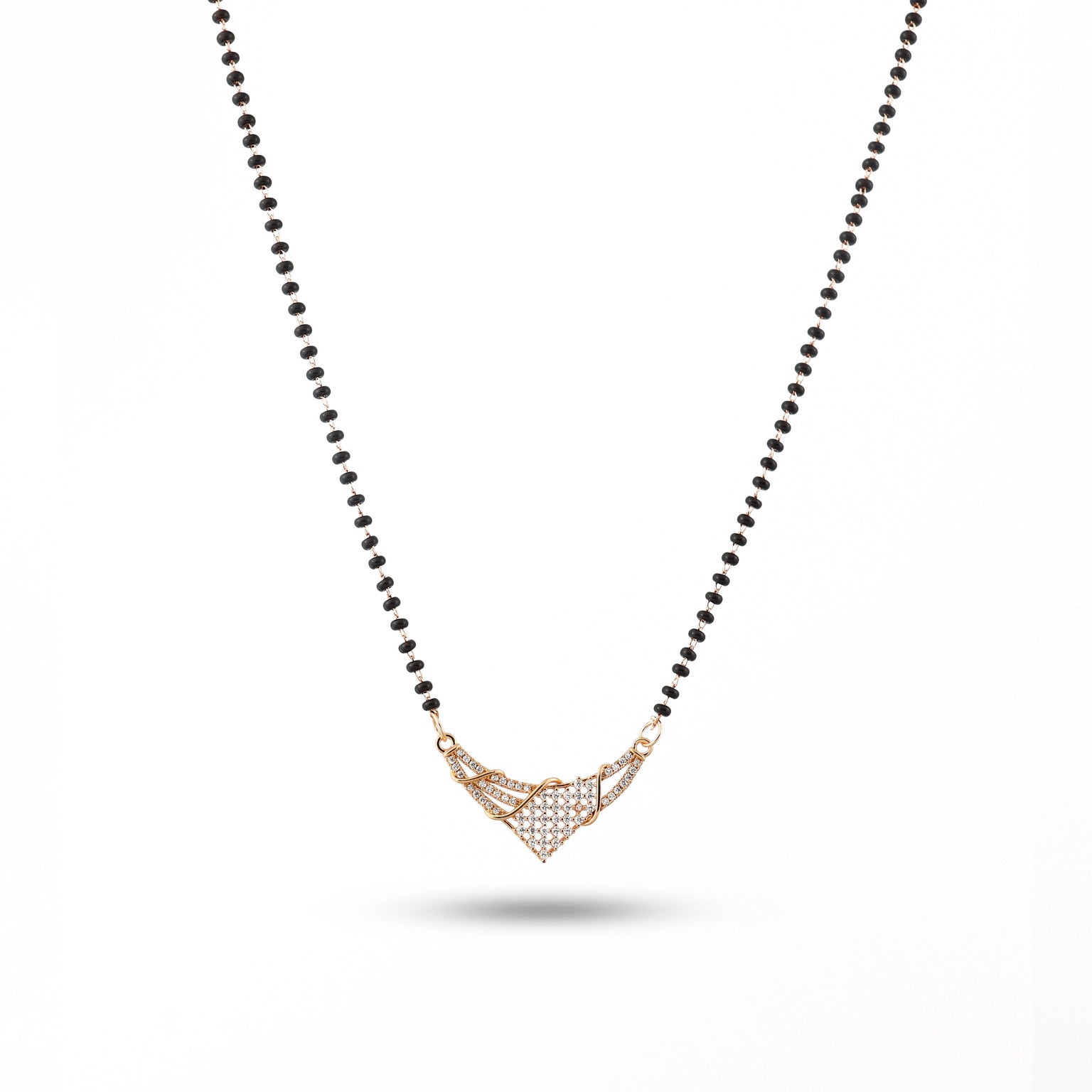 AmberTwistGlow  Mangalsutra