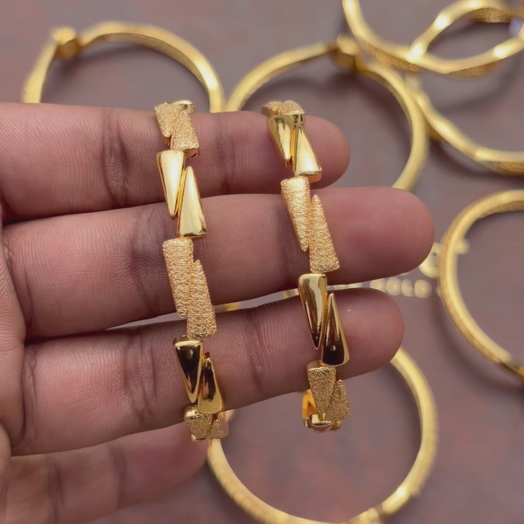 ZigZag Zest Bangles