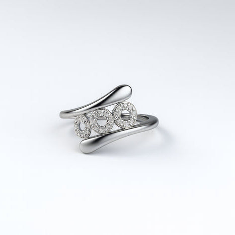 Silver Luxe Shine Ring