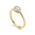Oval Solitaire Ring