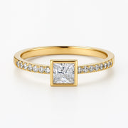 Celeste Designer Square Ring